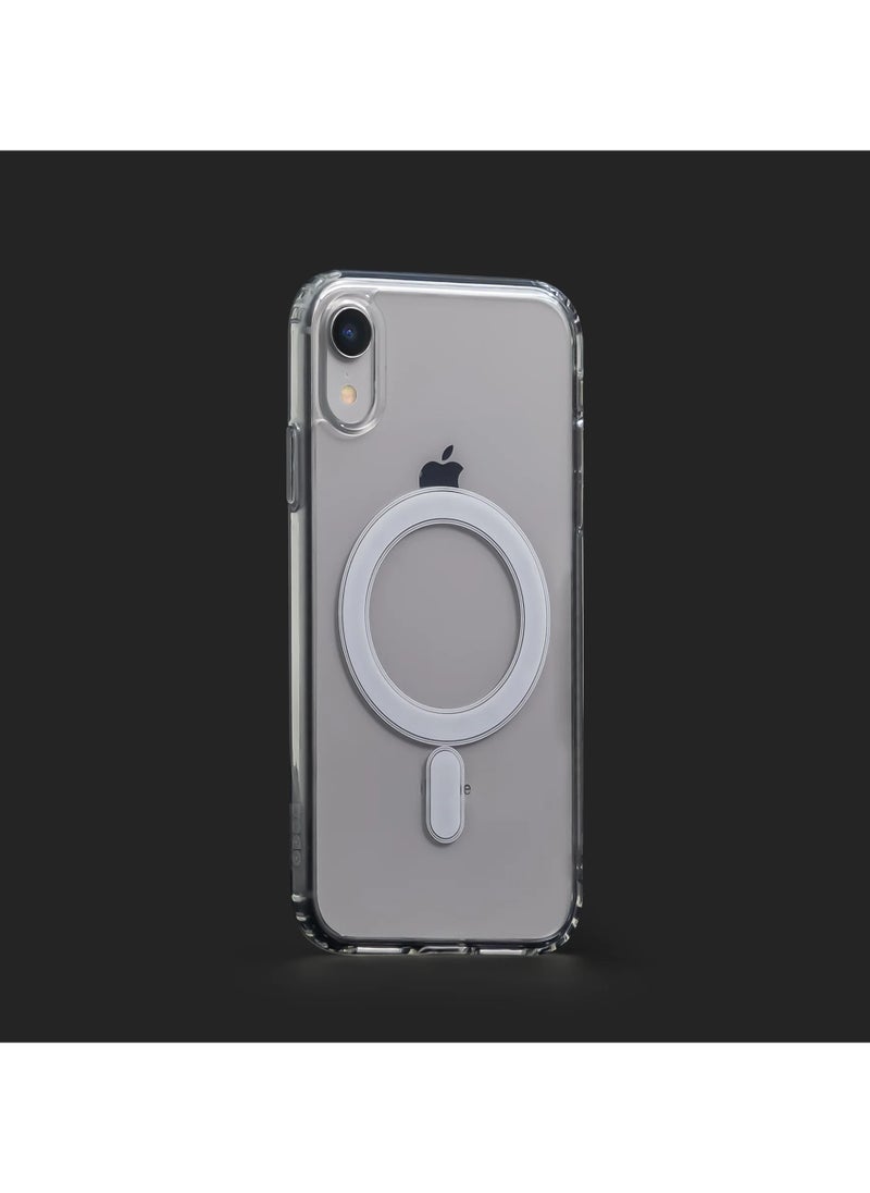 Generic - Magsafe Case for iPhone XR Magsafe Clear Cover Magnetic Wireless Charging Support, Shockproof Protection, Scratch-Resistant - Image 1