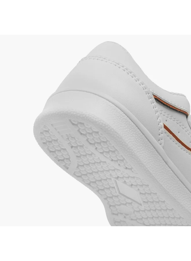 Barefeet Boys Panelled Sneakers with Hook and Loop Closure