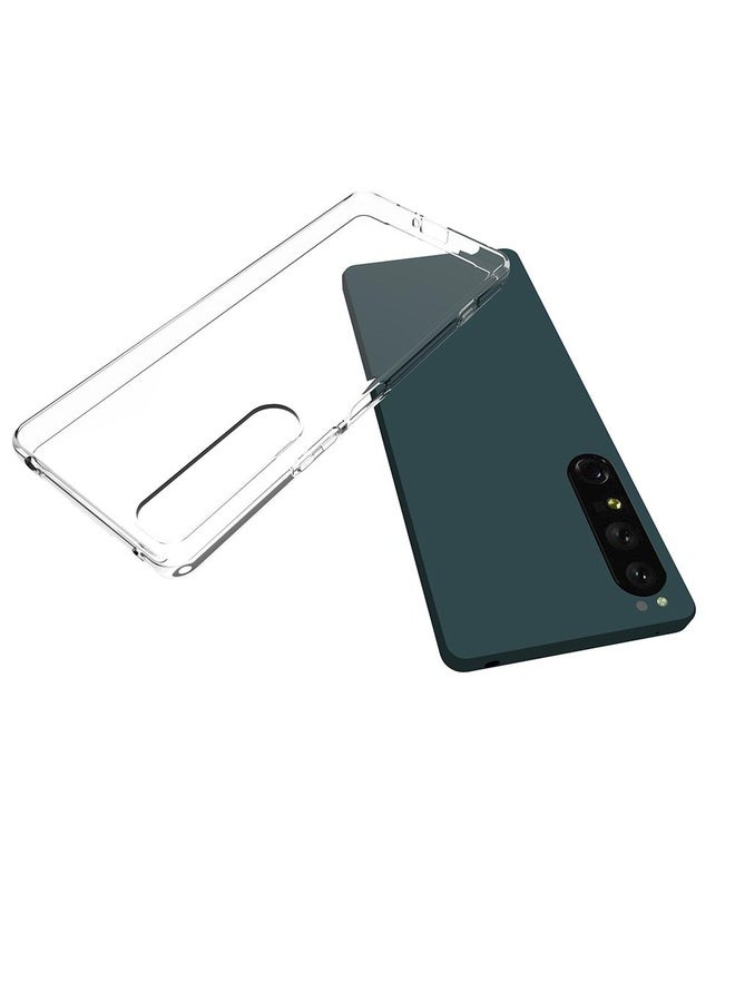 HuHa For Sony Xperia 1 IV Waterproof Texture TPU Phone Case(Transparent) - Image 3