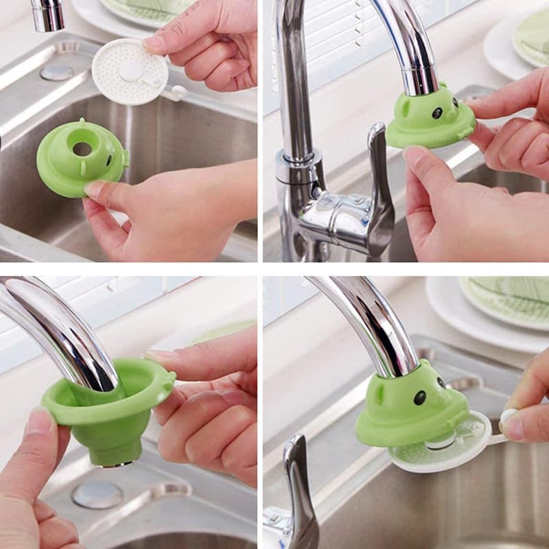 VAMIKA Fun Cartoon Water Faucet Colorful Kids Sink Tap with Easy Operation Durable Design - Image 5