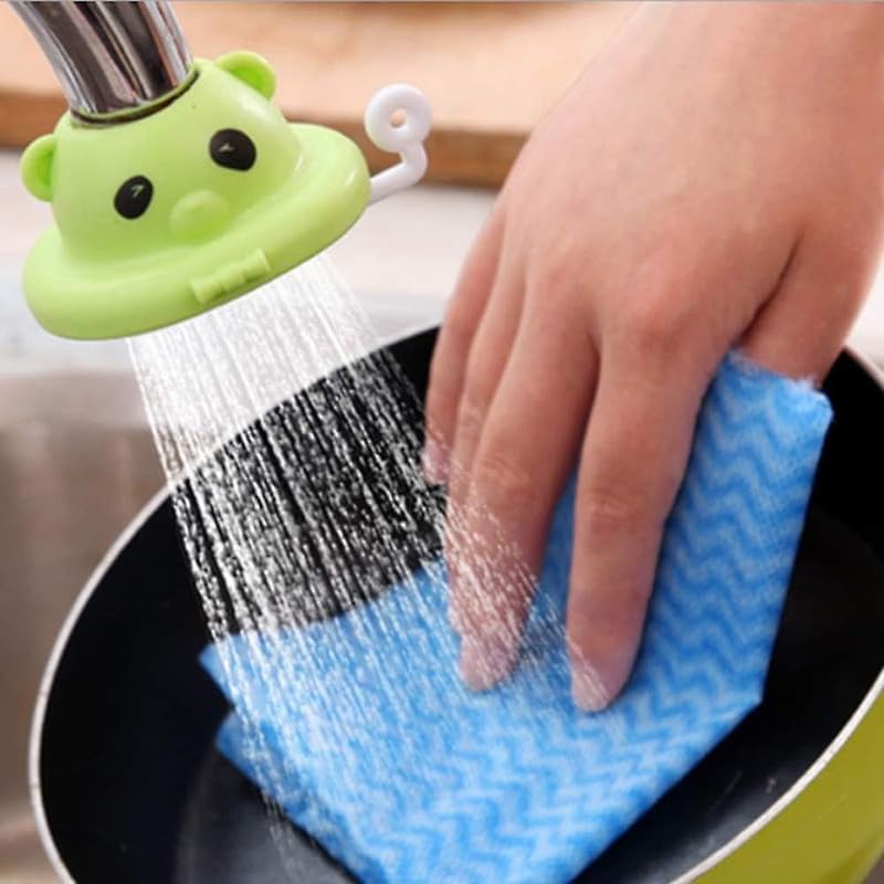 VAMIKA Fun Cartoon Water Faucet Colorful Kids Sink Tap with Easy Operation Durable Design - Image 1