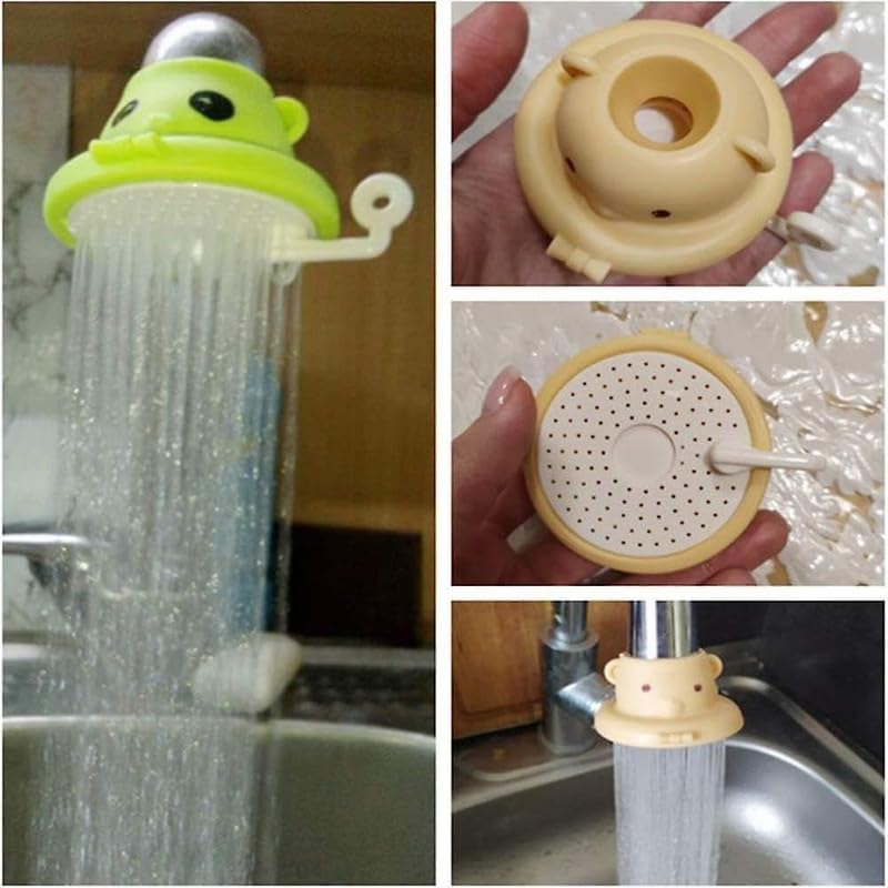 VAMIKA Fun Cartoon Water Faucet Colorful Kids Sink Tap with Easy Operation Durable Design - Image 4