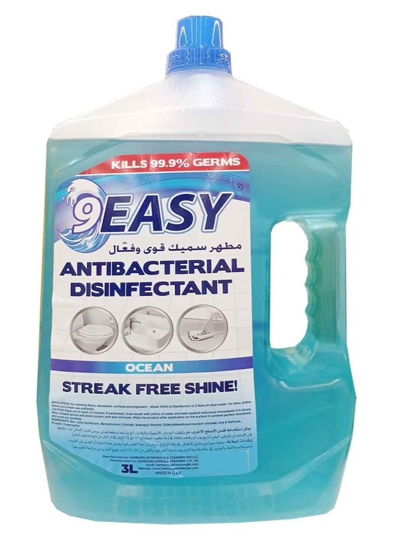 منظف ​​الأرضيات المضاد للبكتيريا أوشن 3 لتر