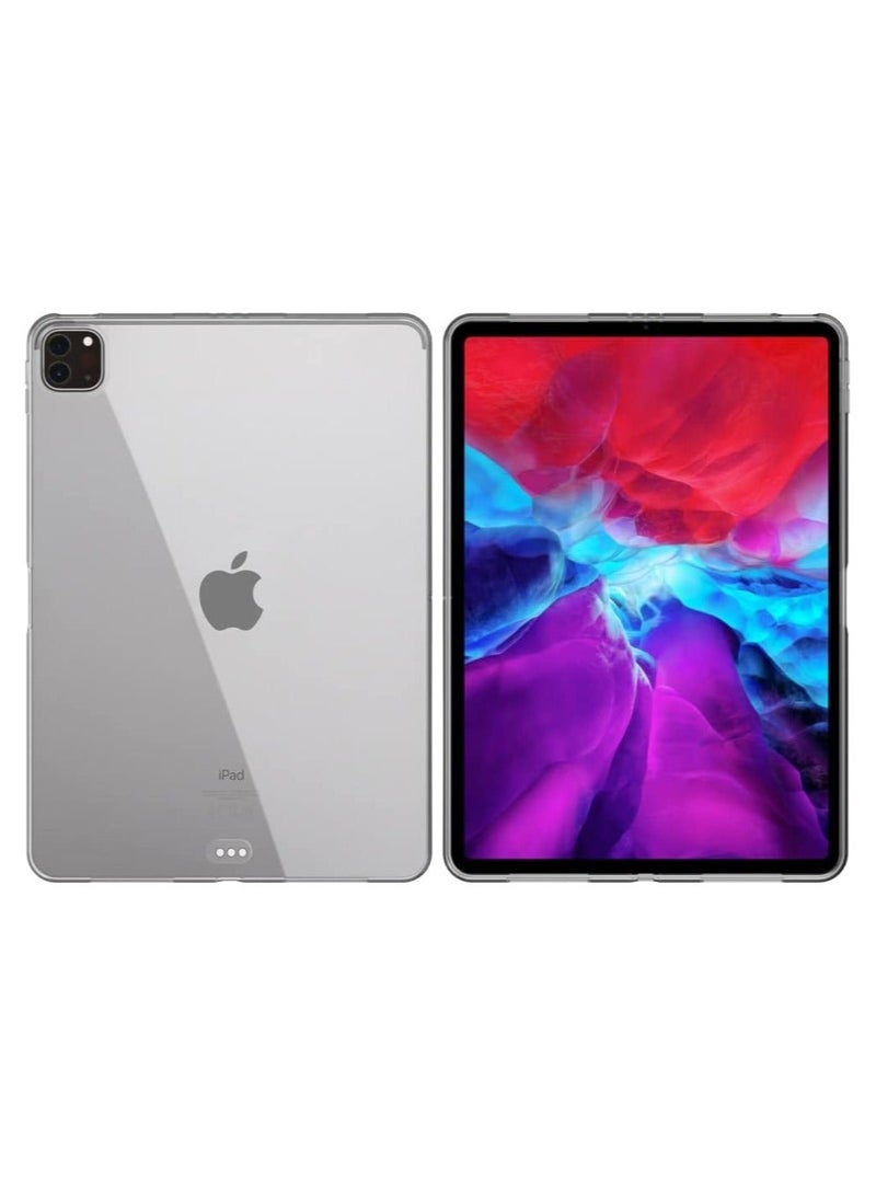 راكسوم جراب شفاف لجهاز iPad Pro 11 بوصة موديل 2022/2021/2020، تصميم رفيع، غطاء واقٍ مرن ناعم من مادة TPU لجهاز iPad Pro مقاس 11 بوصة (الجيل الرابع والثالث والثاني)، شفاف - Image 2