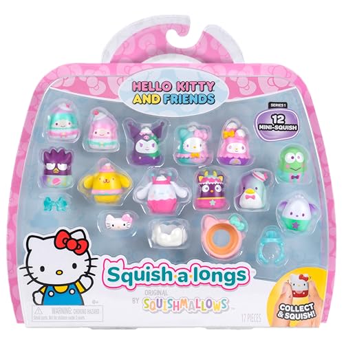 Squish-a-longs Squishalongs Hello Kitty and Friends Dreamland MiniSquish Accessory 12Pack - Image 1