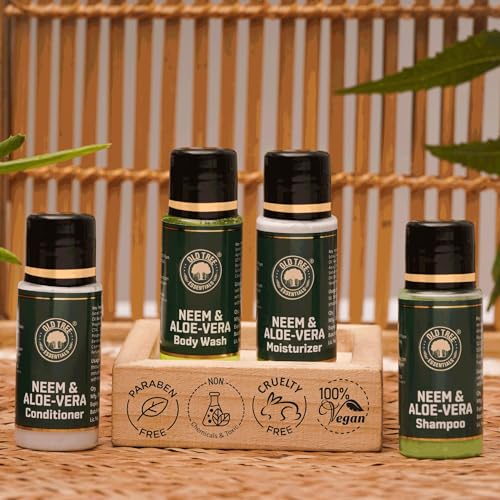 Old Tree Aloe Neem Hotel Shampoo 20ml - (Pack of 100 Pcs) | Bulk Hotel Toiletries Kit for Hotel Rooms, Guest House, Marriage Hall | Hotel Amenities and Accessories - Image 5