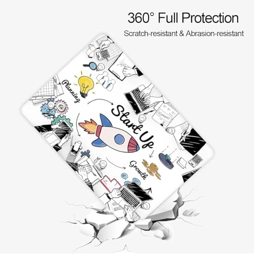 MOCA Compatible Case for M5 2026 2025-2023 MacBook Air 15 inch M4 M3 M2,A3448 A3241 A3114 A2941 Plastic Hard Shell for 15.3 inch MacBook Air M2 Cover (Start Up) - Image 5