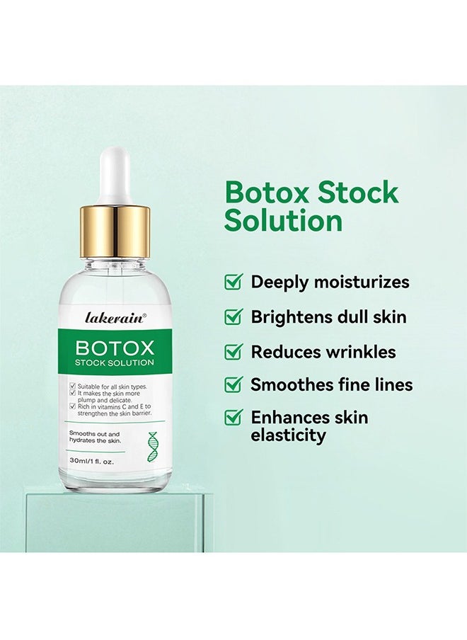 lakerain Botox Stock Solution - Facial Serum Smooth Out and Hydrates Skin Botox Stock Anti Aging Face Serum Reduce Skin Fine Lines Wrinkles Makes Skin Plump and Delicate Botox Anti Aging Serum 30ml  - Image 5
