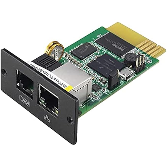 NETWORK INTERFACE CARD WEBPRO SNMP, VIEWPOWER SNMP POWERVALUE 11RT G2 (1-3 KVA) UNINTERRUPTIBLE POWER SUPPLY UPS ACCESSORIES (4NWP100230R0001) - Image 1