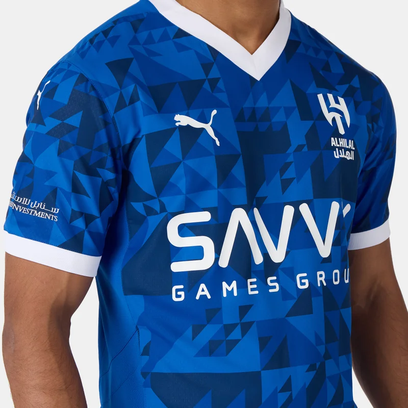 PUMA Men's Al Hilal 24/25 Home Authentic Football Jersey