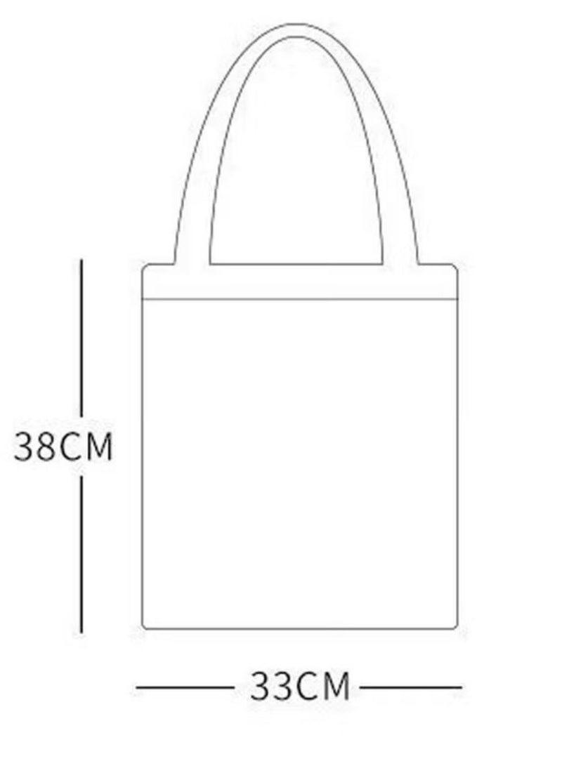 Saniro My Melody Character Tote Bag for Adults and Kids Washable for Everyday Use Pink 38cm Length 33cm Width