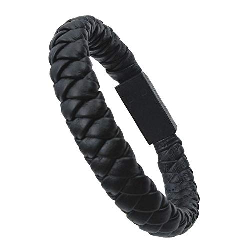 ezonpinzv USB Bracelet Mobile Phone Data Braided Bracelet USB Charging Cable (Micro USB for Android) - Image 1