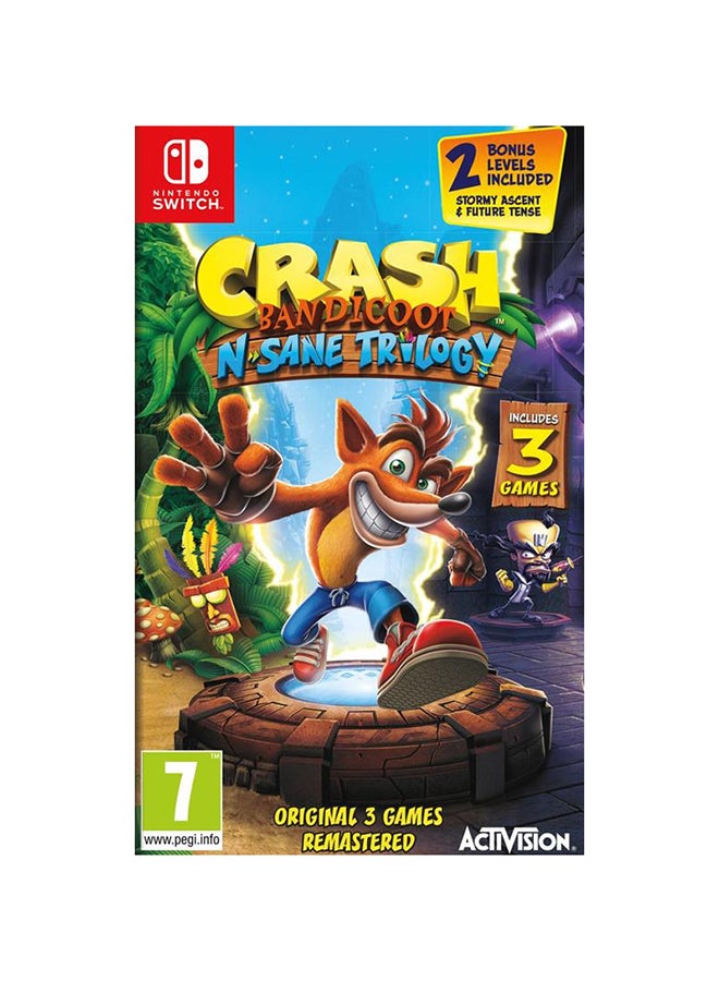 أكتيفجن لعبة الفيديو Crash Bandicoot N. Sane Trilogy (إصدار عالمي) - مغامرة - nintendo_switch - Image 1
