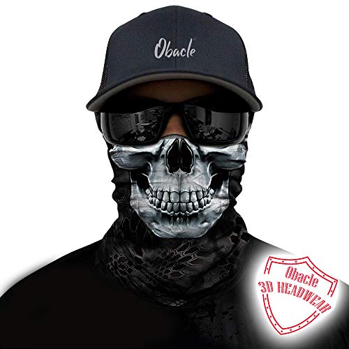 Obacle Skull Face Mask for Dust Wind Sun Protection Men Women Motorcycle Riding - Image 2