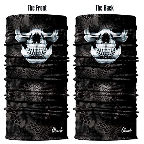 Obacle Skull Face Mask for Dust Wind Sun Protection Men Women Motorcycle Riding - Image 3