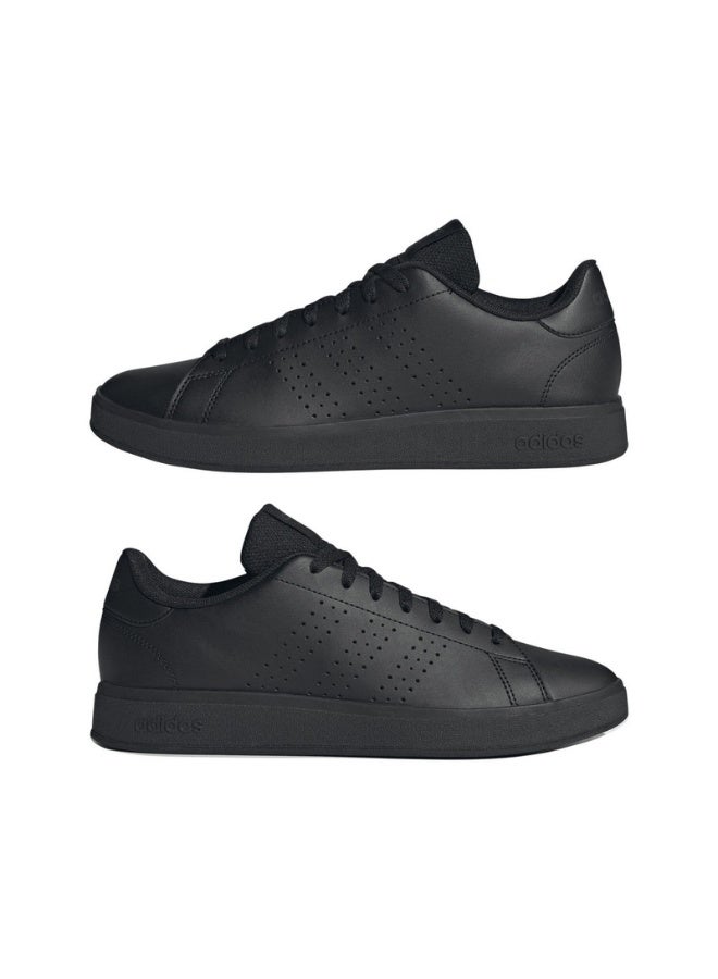 Adidas Advantage Base 2.0 Black Sportswear Shoes For Men 3.5 - Image 1