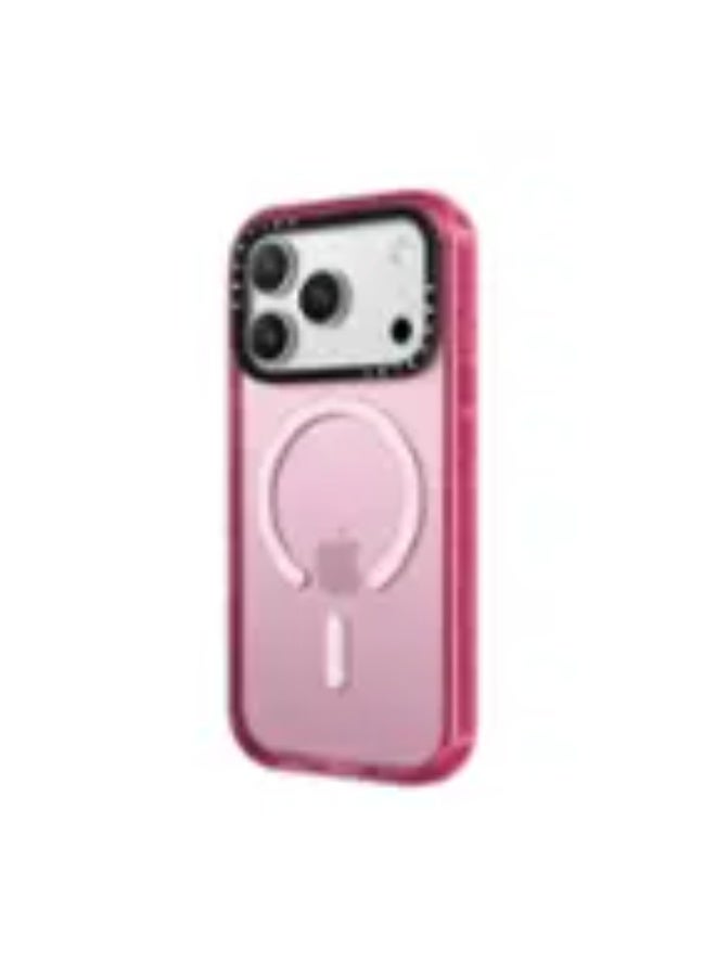 iPhone 17 Pro Max Case – Pink Color – Matte Magnetic Phone Cover with Camera Lens Protection 【MagSafe Compatible】, made of soft TPU material, shockproof protective shell. Case – Phone Cover – iPhone 17 Pro Max Pink Case – Soft Touch – iPhone 17 Pro Max Protective Cover – MagSafe iPhone Case – Camera Protection. - Image 1