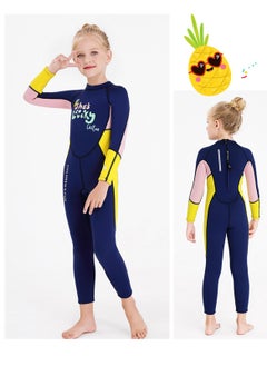 Children's Wetsuit 2.5mm One-piece Thickened Warm Swimsuit Long-sleeved Cold Swimsuit Blue - pzsku/Z2EEEBEB21C9E9C43E31DZ/45/_/1688974217/03564104-36c6-4a9c-8f63-acf470eef6c7