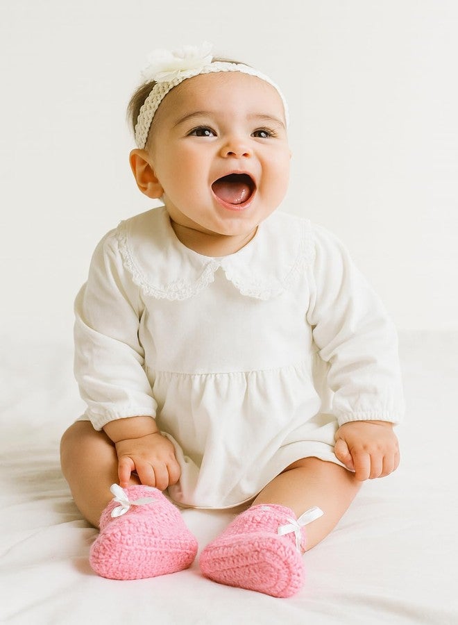 Dharmnirdosh Baby Boys & Baby Girls Woolen Socks comfortable Durable, Ankle Woolen Socks Booties (IN, Age, 6 Months, 12 Months, 2, Maroon & Pink) - Image 5