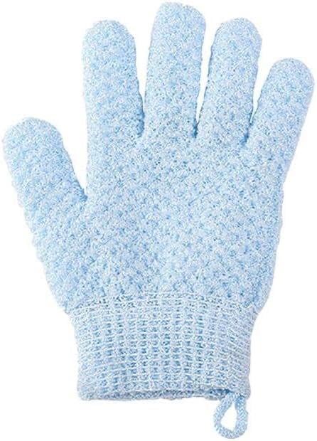 SHUBHPETAL SHUBHPETAL Exfoliating Bath Shower Gloves for Men Women 1 PCS for Shower Spa Massage and Body Scrubs Dead Skin Cell Remover with Attached Hanging Loop - Image 4
