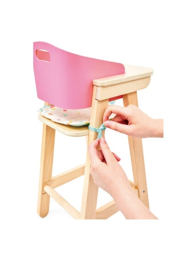 Hape Sweet Treats Doll's Highchair - Image 4