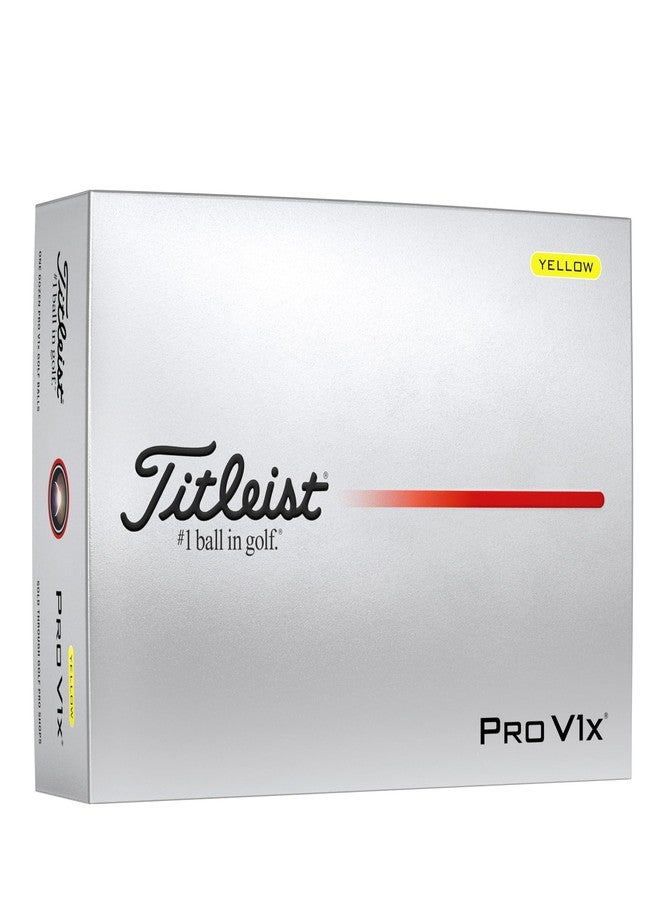 Titleist Pro V1x Yellow - Image 1