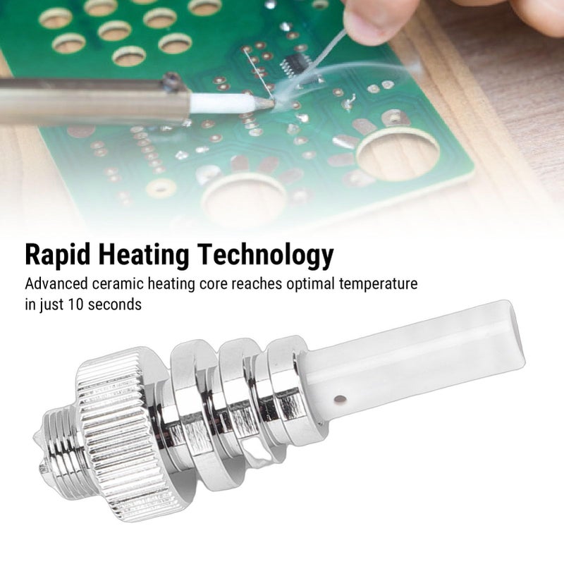 Replacement Ceramic Heating Tips for Soldering Iron 3PCS 510 Thread Compatible - Image 5