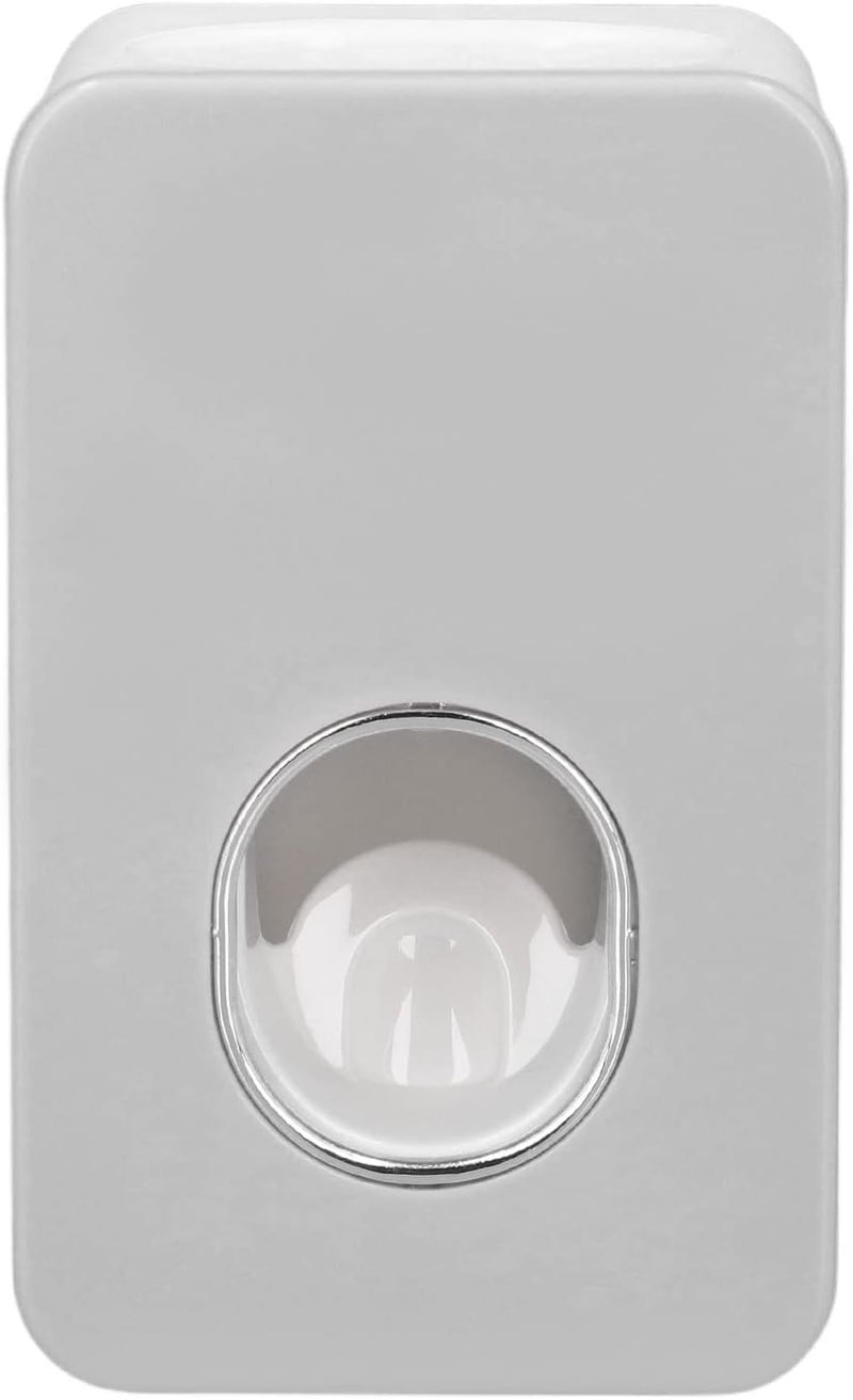 Wall Mounted Automatic Toothpaste Dispenser Easy Installation Bathroom Home ABS Material Gray - Image 1