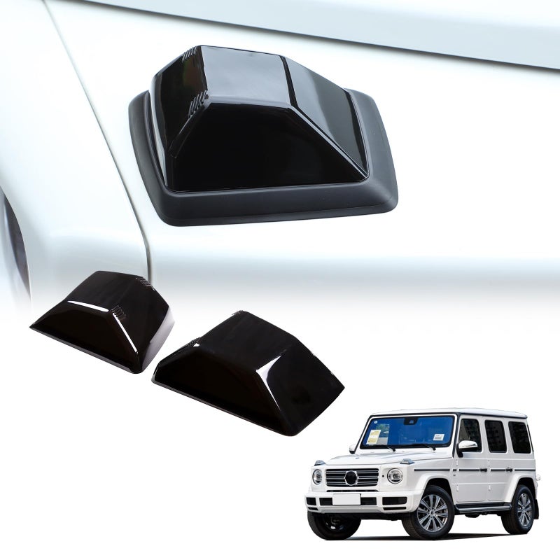 عدسات مصابيح الإشارة الأمامية Tumukiw متوافقة مع مرسيدس بنز G Class W463 G350 G500 G550 G55 G63 AMG 20192022 غطاء مصابيح الإشارة الأمامية عدسات مدخنة