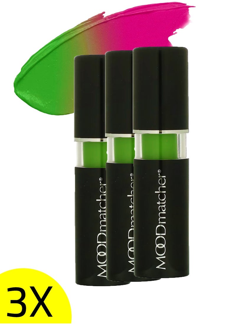 MOODmatcher Lipstick Green 0.12 oz 3.5 g 3x 