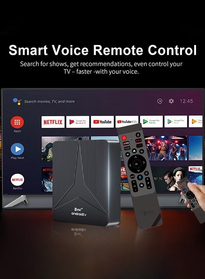 New Android TV Box 2025 - 2GB RAM, 16GB ROM, RK3518 Quad-core CPU, 8K Media Player, Dual Wifi, Bluetooth, Voice Remote, H.265, 4K Set Top Box - Enjoy the Latest Entertainment! - Image 3