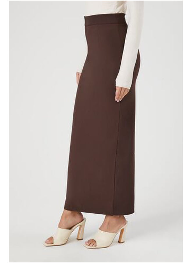 FOREVER 21 Women Zip-Slit Maxi Skirt  - Image 3