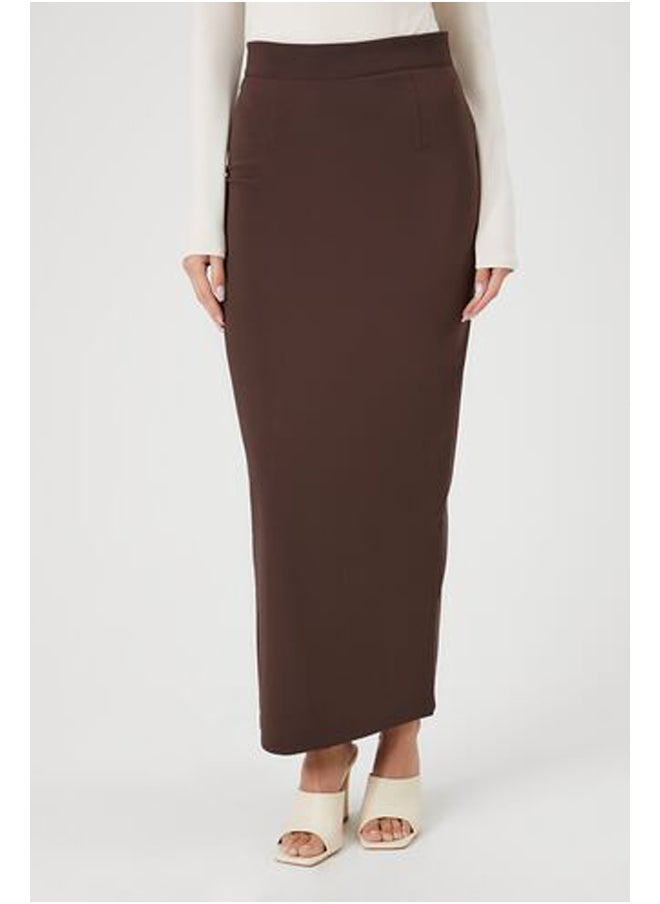 FOREVER 21 Women Zip-Slit Maxi Skirt  - Image 2