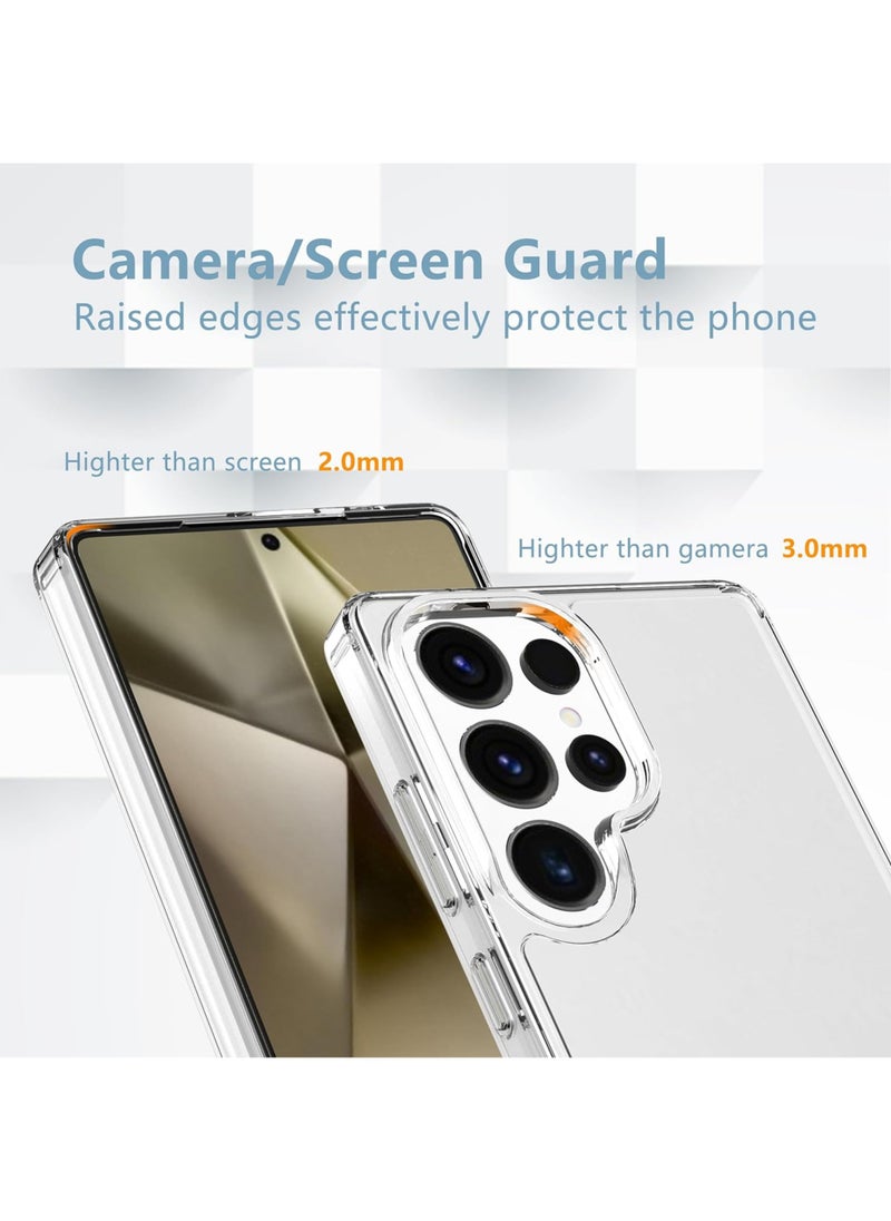 Gear4 Samsung Galaxy S25 Ultra Premium Case | Premium Silicone  Case Cover Designed for Samsung Galaxy S25 Ultra | Samsung Galaxy S25 Ultra Case Camera and Drop Protection Thin Protective Back Cover Case for Samsung Galaxy S25 Ultra - Clear  - Image 2