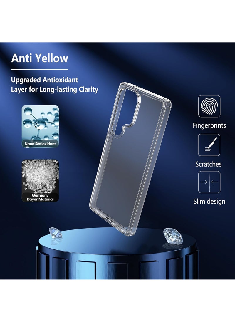 Gear4 Samsung Galaxy S25 Ultra Premium Case | Premium Silicone  Case Cover Designed for Samsung Galaxy S25 Ultra | Samsung Galaxy S25 Ultra Case Camera and Drop Protection Thin Protective Back Cover Case for Samsung Galaxy S25 Ultra - Clear  - Image 5