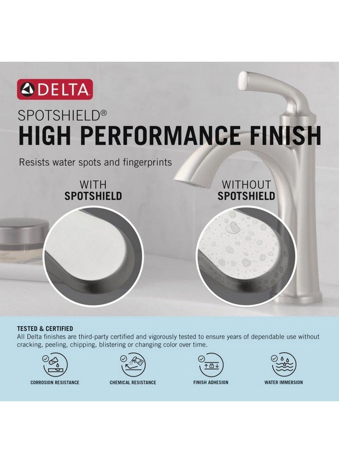 DELTA 15897LF-SP Esato Bath Faucet, SpotShield Brushed Nickel - Image 2