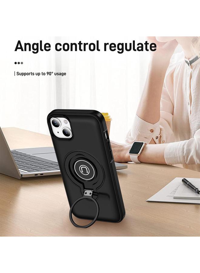 اس-توب جراب لهاتف iPhone 15 Plus مزود بحلقة مغناطيسية - Image 4