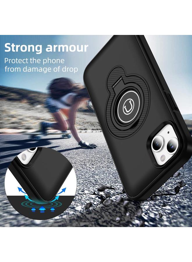 اس-توب جراب لهاتف iPhone 15 Plus مزود بحلقة مغناطيسية - Image 5