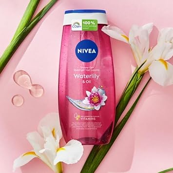 Nivea جل استحمام نيفيا زيت زنبق الماء 250 مل - Image 2