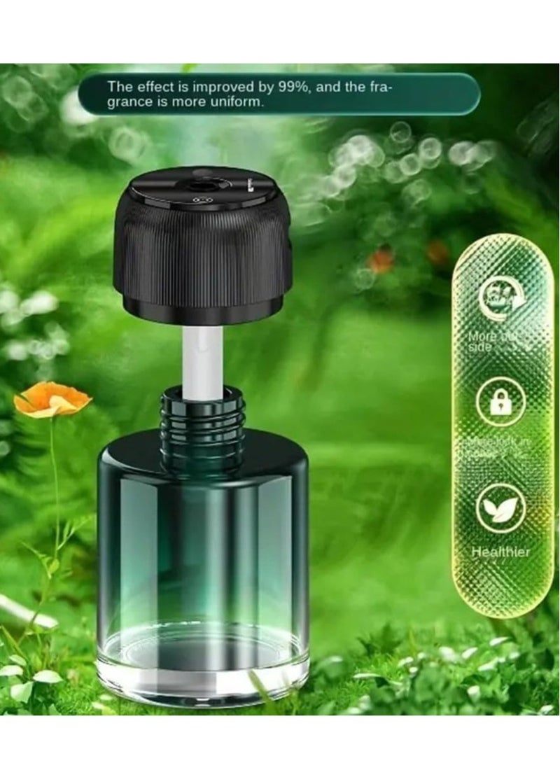 TIGER Car Fragrance Cologne Essential Oil Diffuser – Green Aromatherapy USB Cool Mist Humidifier, Portable Mini Diffuser for Car, Home, Office & Bedroom - Image 5