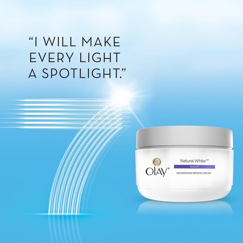 Olay Natural Aura Night All-In-One Radiance Cream with Mulberry Extract, 50 grams - Image 5