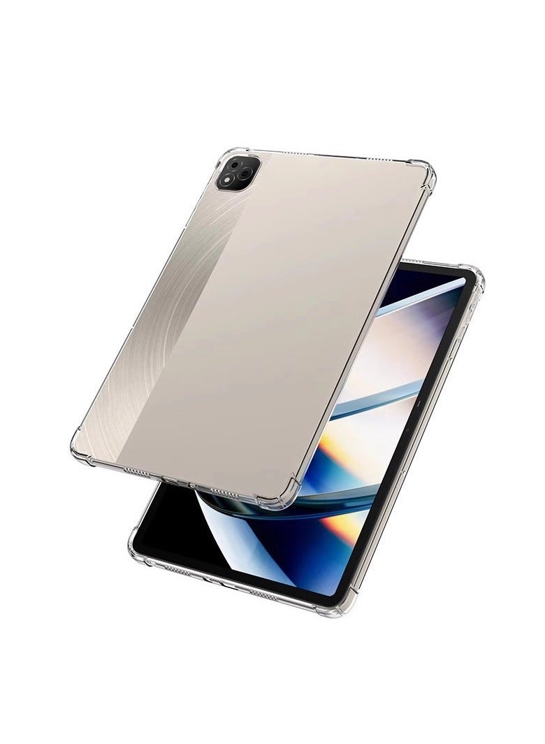general Transparent case compatible with itel vista tab 30Pro 13 inch 2025 , four corners airbag drop resistant shockproof transparent case, soft TPU shockproof protective case - Image 4