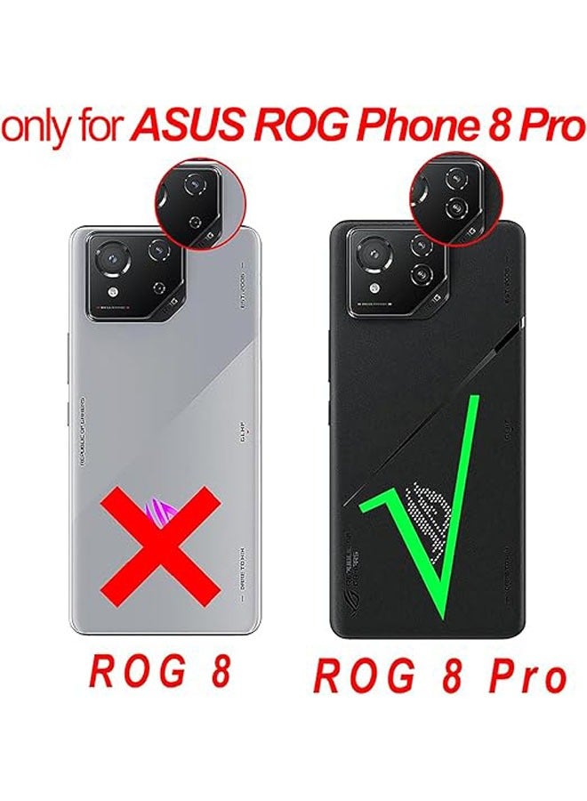 general For ASUS ROG Phone 8 Pro 5G Case, Ultra-Slim Cover Soft TPU Bumper + Acrylic Clear Back Military-Grade Airbag Drop Protection - Image 2