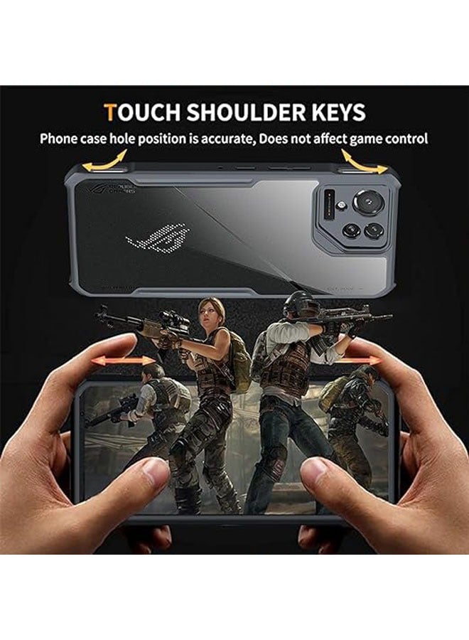 general For ASUS ROG Phone 8 Pro 5G Case, Ultra-Slim Cover Soft TPU Bumper + Acrylic Clear Back Military-Grade Airbag Drop Protection - Image 5