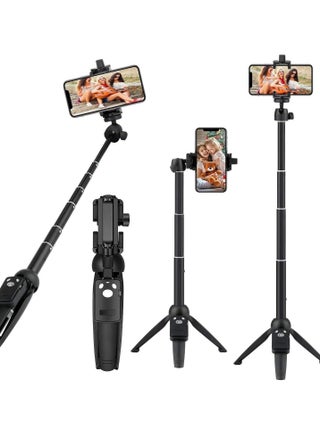 Selfie Stick Tripod Portable 40 inch Aluminum Alloy Extendable Phone Tripod with Detachable Wireless Remote Compatible with iPhone 13 12 11 pro Xs Max Xr X 8 7 6 Plus Samsung Huawei - pzsku/Z2EF08308696B76B2AC49Z/45/_/1664824639/2b2f9dcd-9d9f-4c21-b7f2-aedf316a39d7