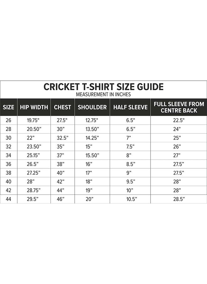 DSC - Passion Polyeste Half Sleeve Cricket T-Shirt Large | Light Weight | Comfortable | Stylish - Image 1