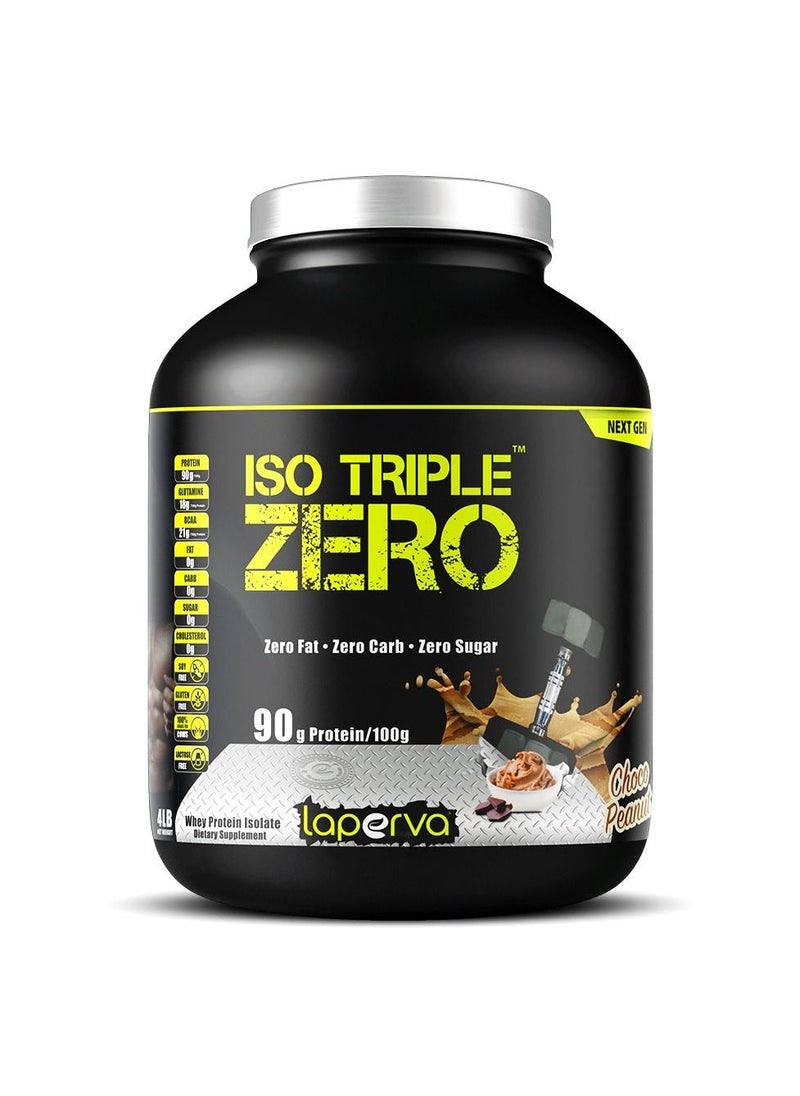 Laperva Laperva Iso Triple Zero Next Generation, Choco Peanut, 4 LB 