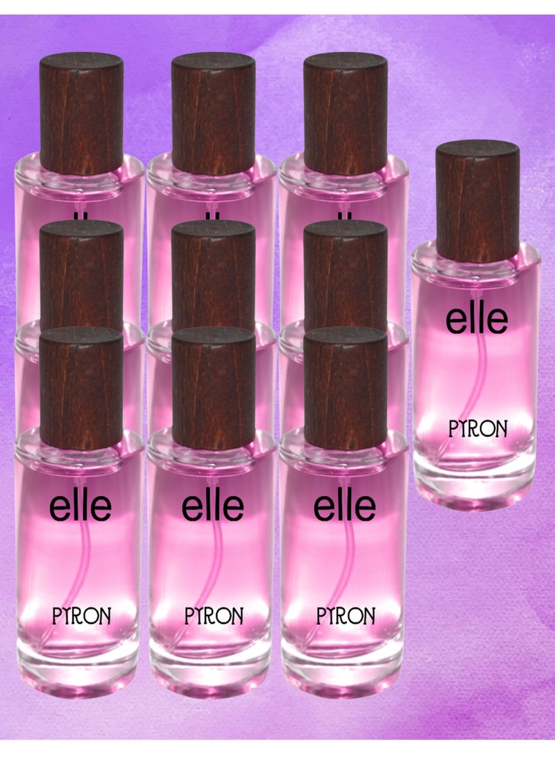 بيرون 10 قطع عطر إيلي للصبايا 50 مل - Image 1