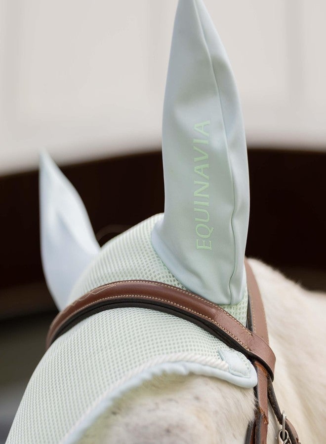 Equinavia Svalbard NordicAir™ Tech Ear Net - Misty Jade - Pony - Image 5