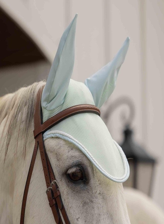 Equinavia Svalbard NordicAir™ Tech Ear Net - Misty Jade - Pony - Image 4